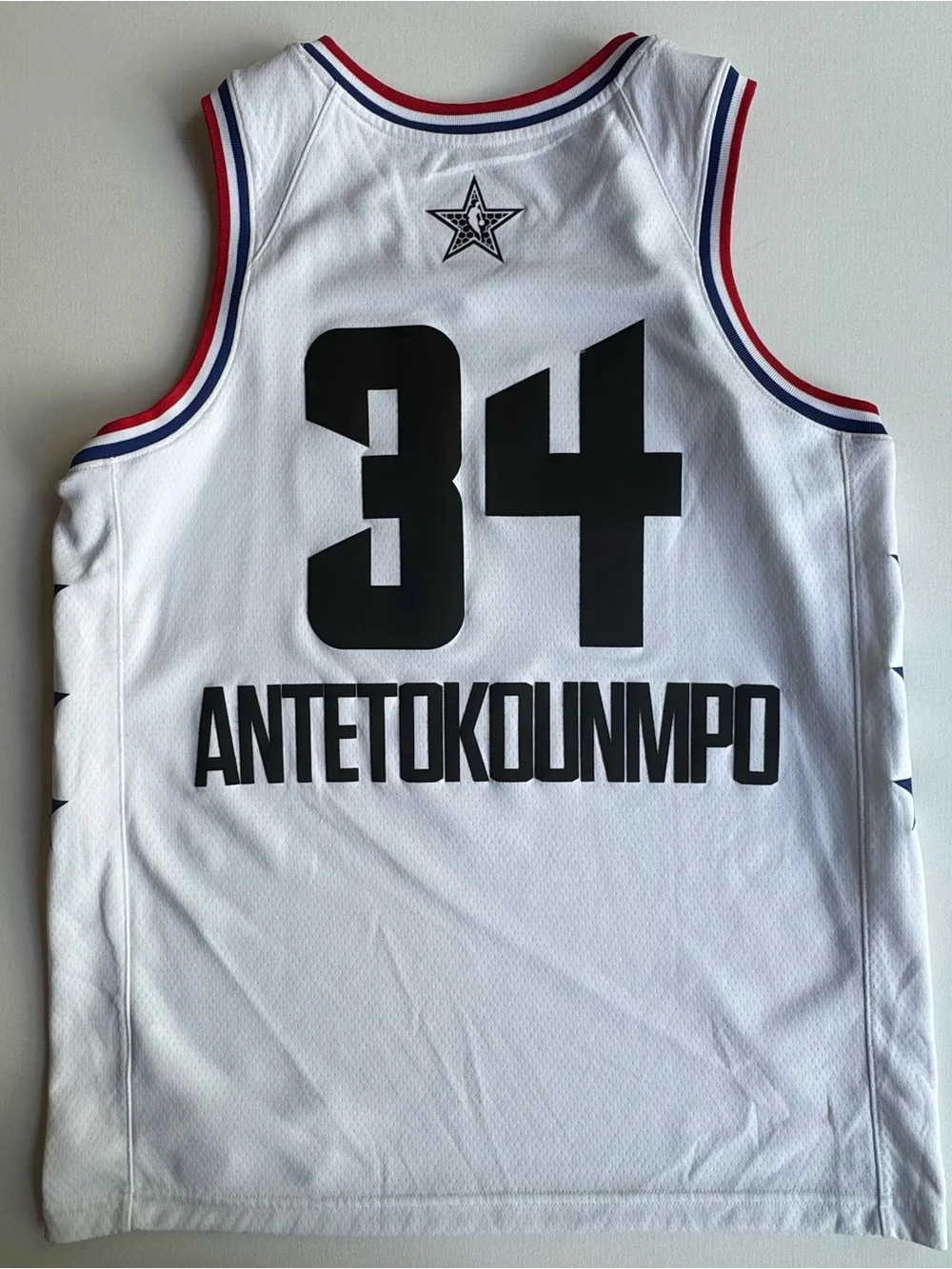 Jordan White Milwaukee Bucks All-Star Swingman Jersey - Giannis Antetokounmpo